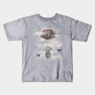 A Wandering Mind Kids T-Shirt